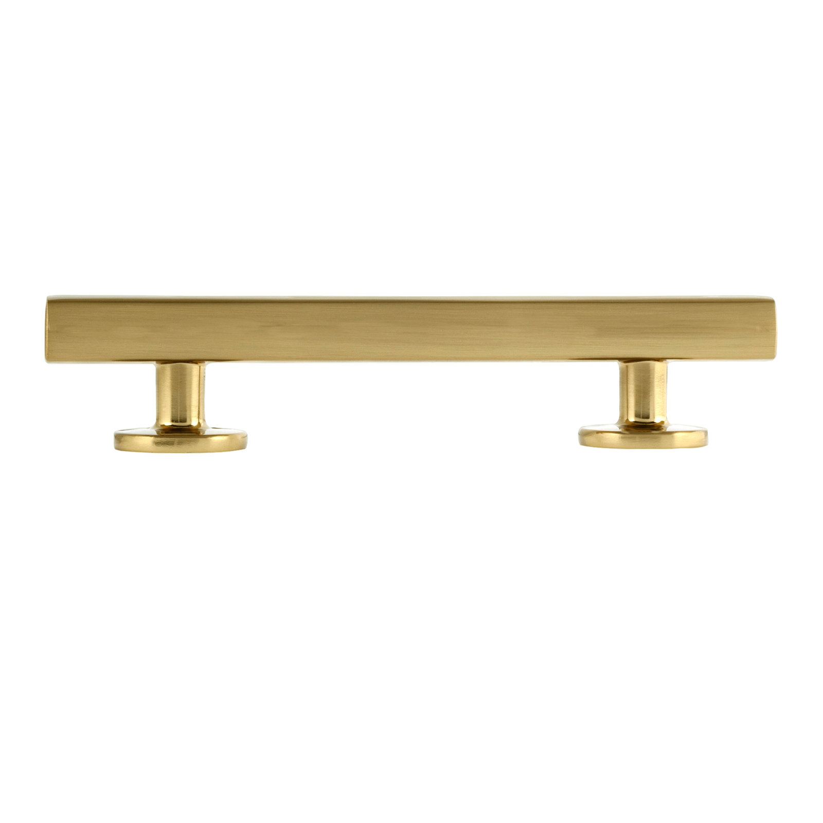 Flynn Bar Pull, Satin Brass, 3 1/2"