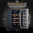 Ivation Single Zone 9.9'' Freestanding 8 Bottle Wine Refrigerator