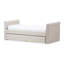 Lit de jour simple avec lit gigogne-336063548