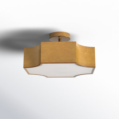 Brondby 3 Light Semi Flush Mount