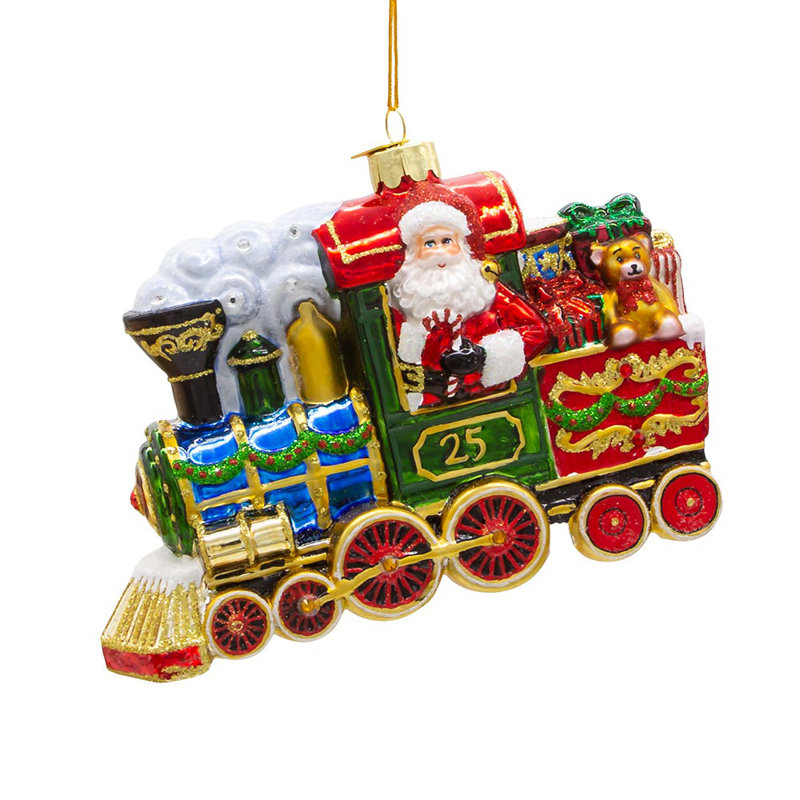 6'' Glass Christmas