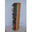 Statue totem indien en bois - Taille: L 8 po x l 10 po x H 30 po.