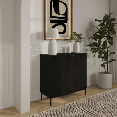 Slim 2-Door Storage Cabinet by Ebern Designs