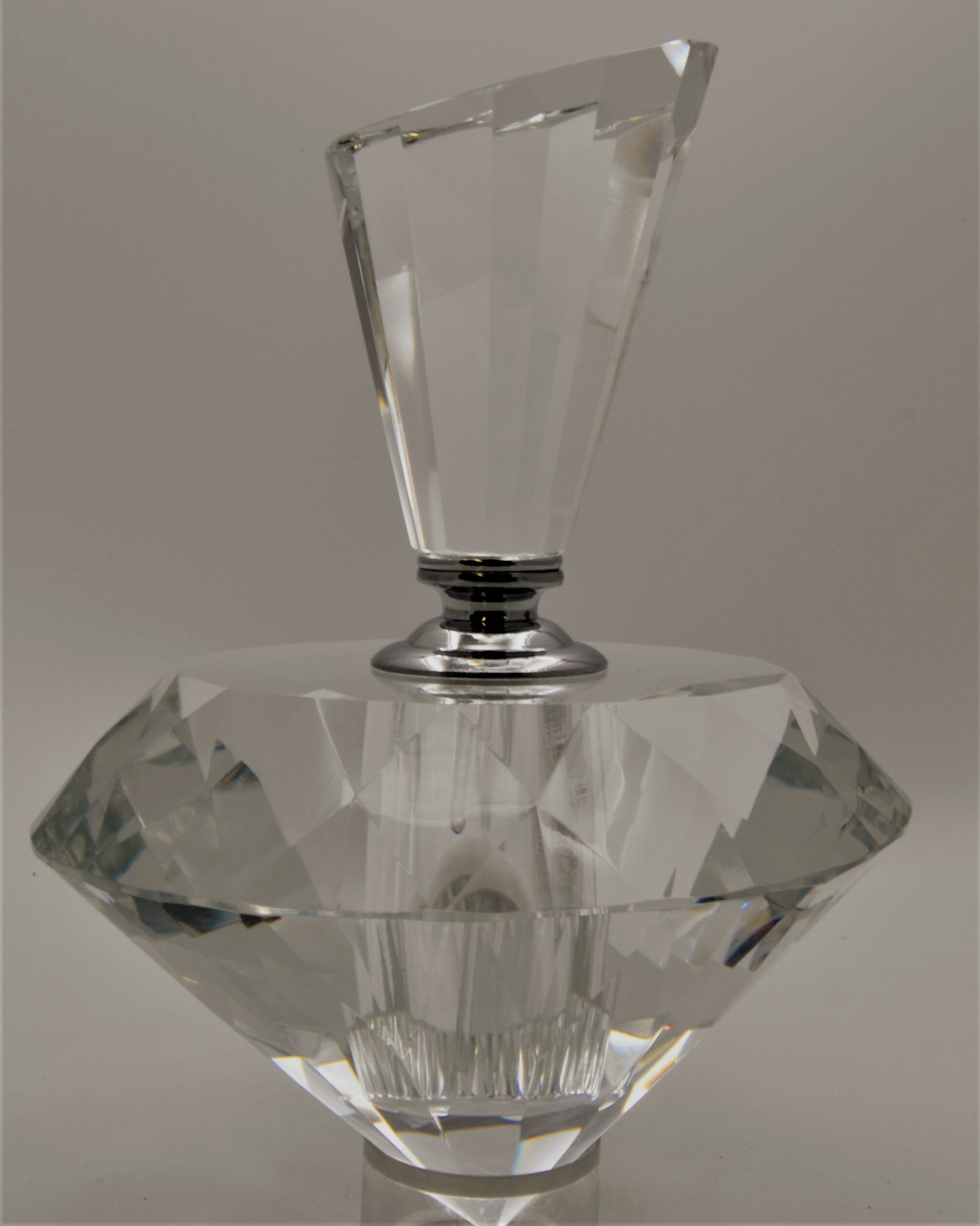 Everly Quinn Clear 6.5'' Crystal Decorative Bottles | Wayfair