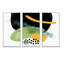 Minimal Retro Abstracts I - ensemble d'art moderne sur toile encadrée moderne de 3-385563247-385563243