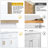 Versatile Bathroom Vanity With Ceramic Sink Combo, Abundant Storage Cabinet -4 Soft Close Doors And 4 Drawers-545988307