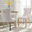 Chaises de salle à manger, chaise de salle à manger rembourrée haut de gamme avec anneau clouté-511006616-511006619-531111163
