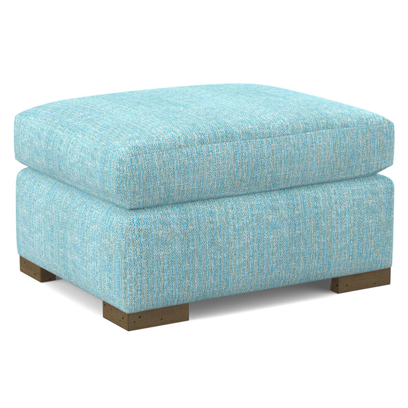 Square Ottoman, 61412-32, English Saddle
