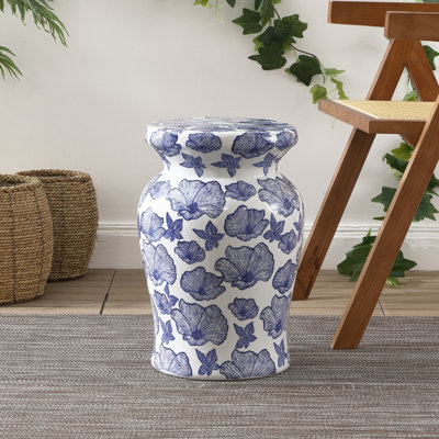 Wilde Ceramic Accent Stool