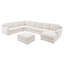 Canapé modulaire de coin avec repose-pieds Makah-1069038022