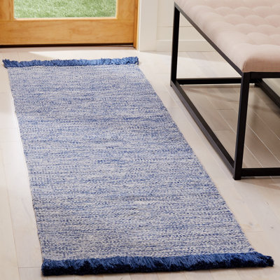 Waloo Hand Woven Cotton Chevron Rug