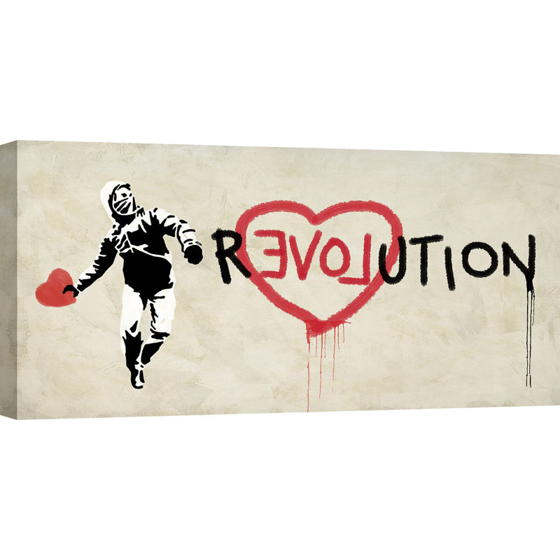 Revolution - Wrapped Canvas Print, 70cm H x 140cm W x 4cm D