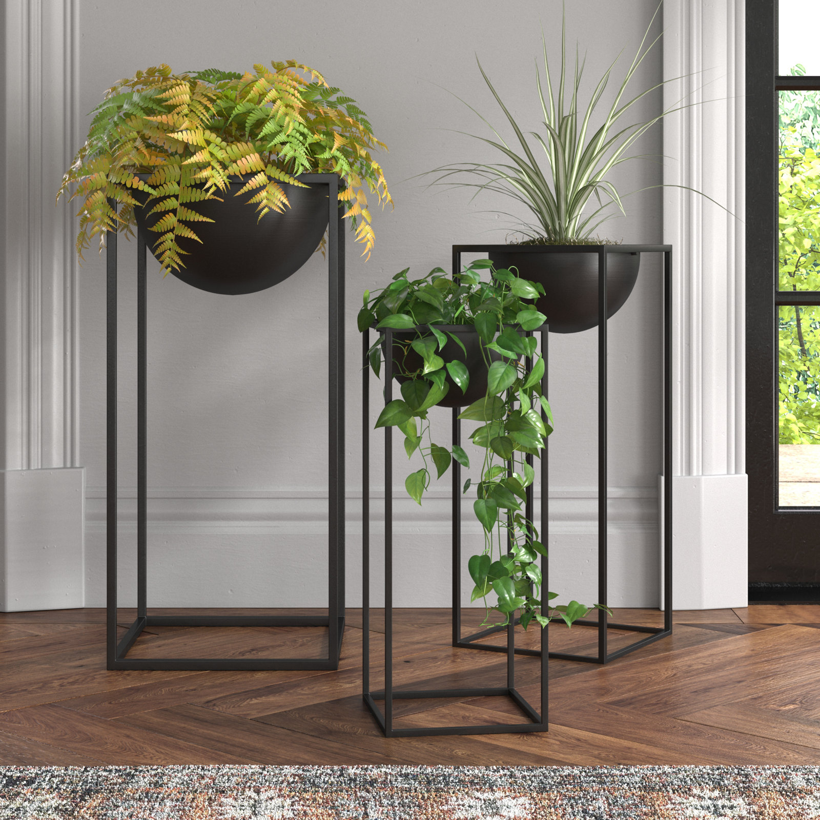 Delancy Plant Stand - Set of 3