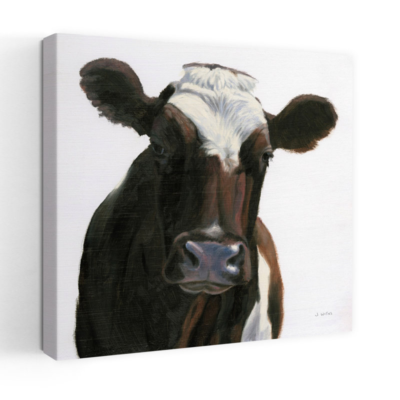 Art contemporain avec des animaux, H 32 po x l 32 po