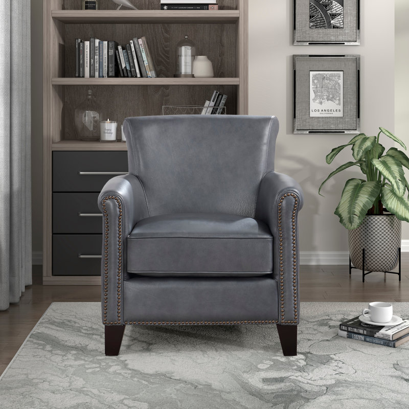 Chaise d'appoint Cory, Gris bruni