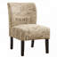 Fauteuil d'appoint contemporain sans accoudoirs