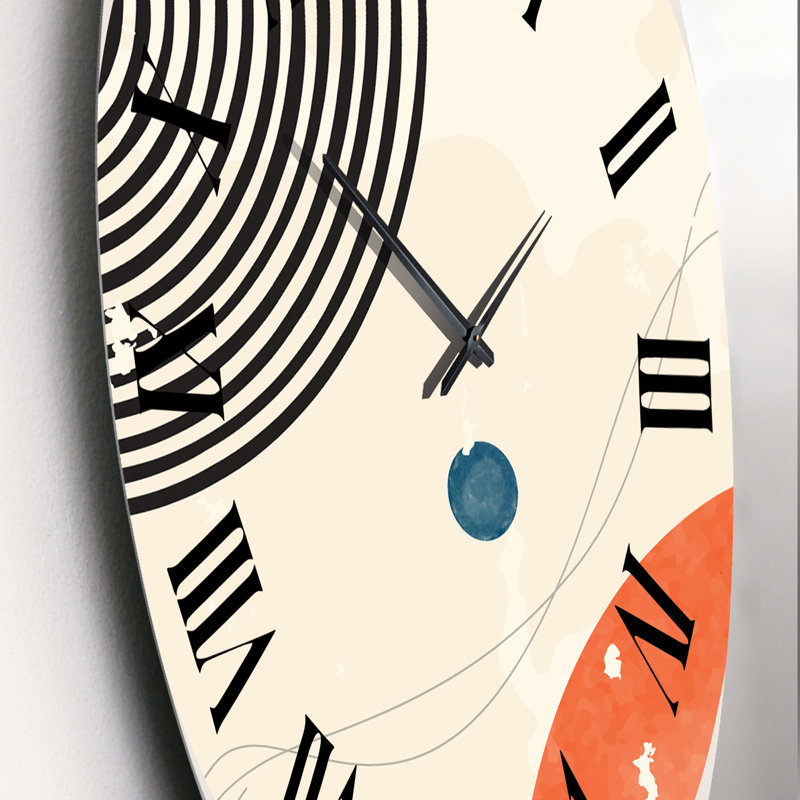 Metal Wall Clock, Large