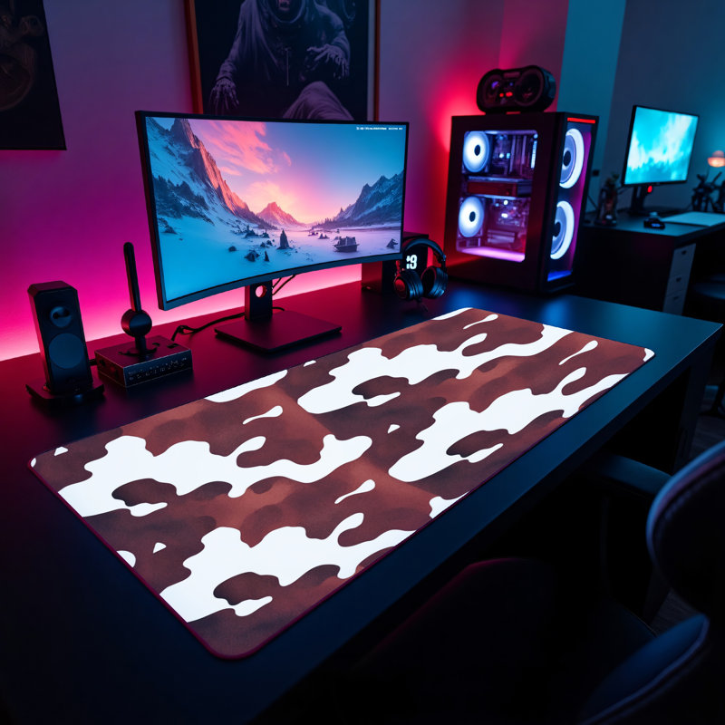 Polyester Desk Pad, 31.5x15.5