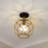 Pawlowski Glass Semi-Flush Mount