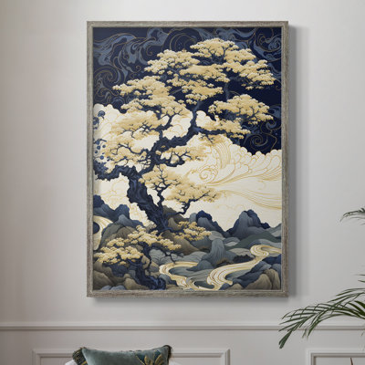 «LANDSCAPES Series CLVII», reproduction encadrée - bois massif