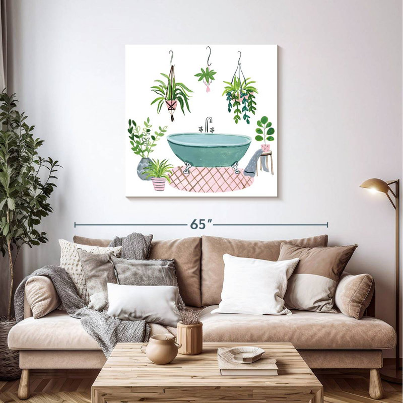 Kerrick Bathroom II, 39" H x 39" W