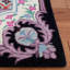 Tapis floral en laine touffeté à la main Dalayssa-590905206
