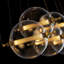 Otto 5 - Light Kitchen Island Globe Pendant