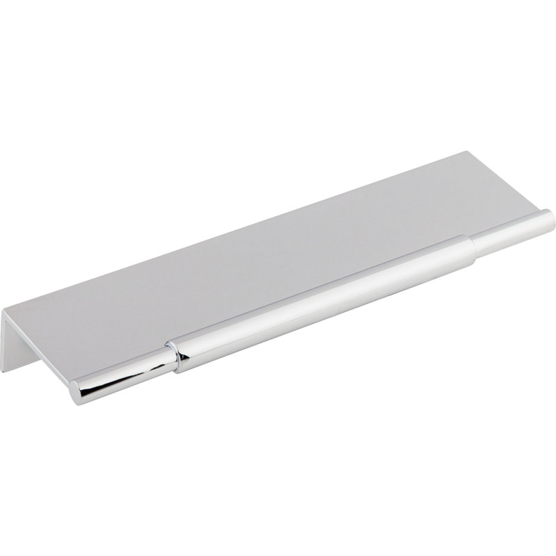 Crestview Finger Pull, Polished Chrome