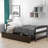platform bed with drawers-1423116018