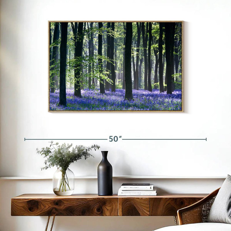 Bluebell Vision, Cadre flottant en bois naturel, 37 po x 25 po