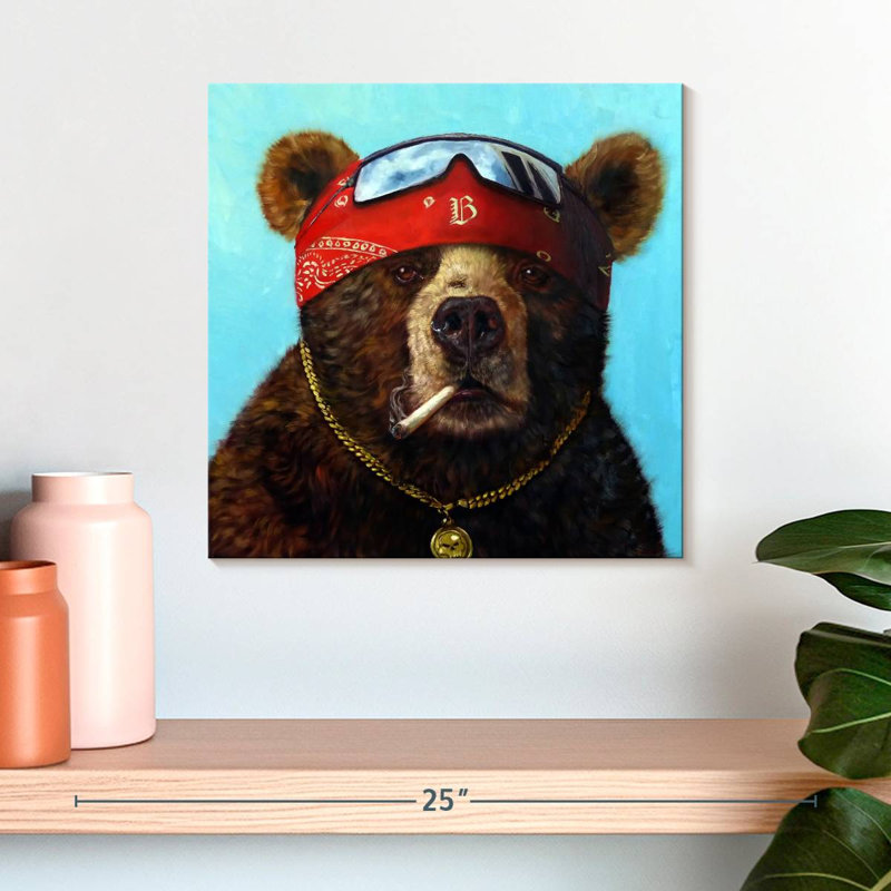 Ketti Half Baked, 16" H x 16" W