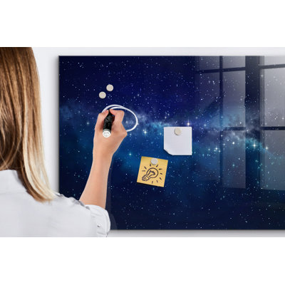 Magnetic Glass Photo Memo Board