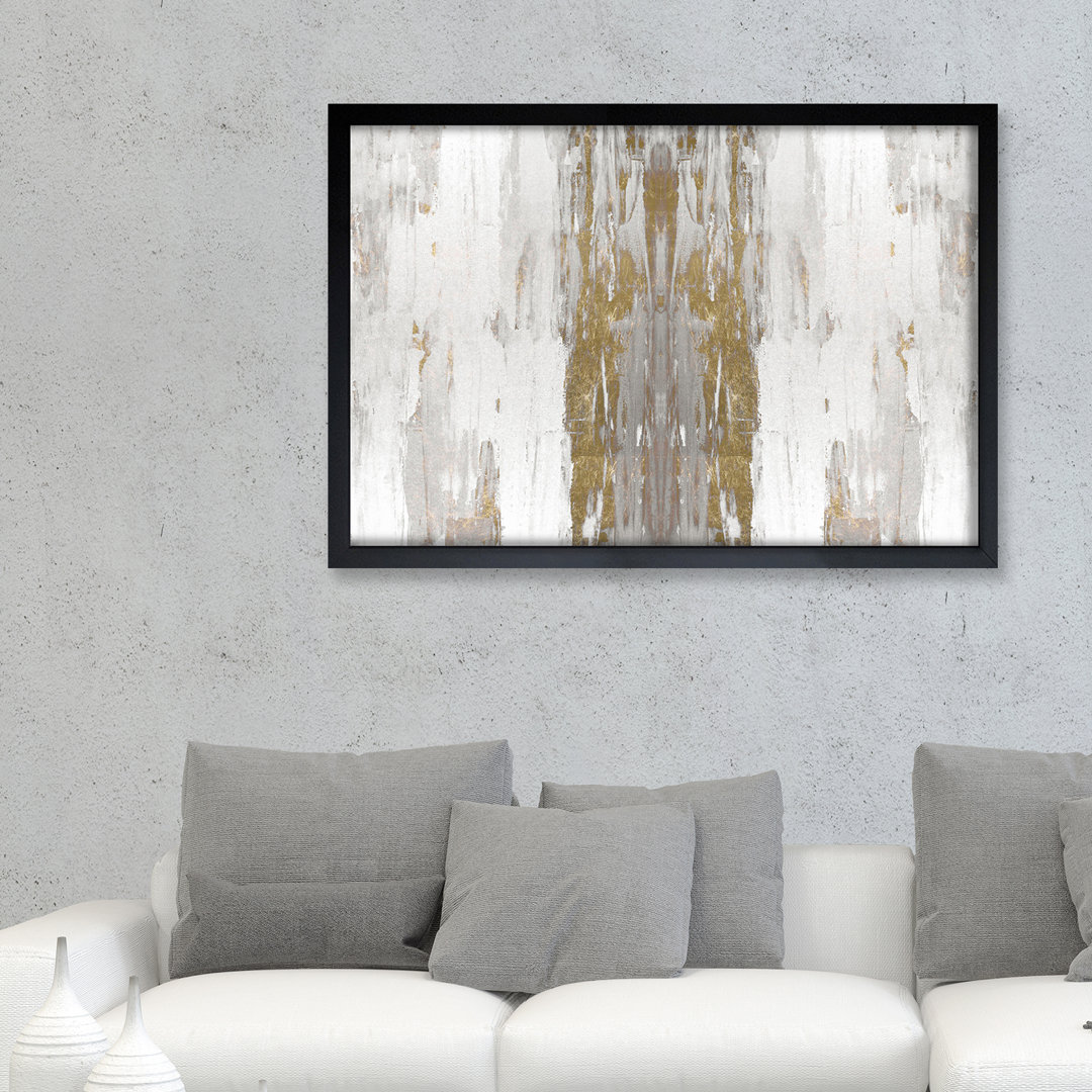 Sensation White Abstract Art - Art Prints Print