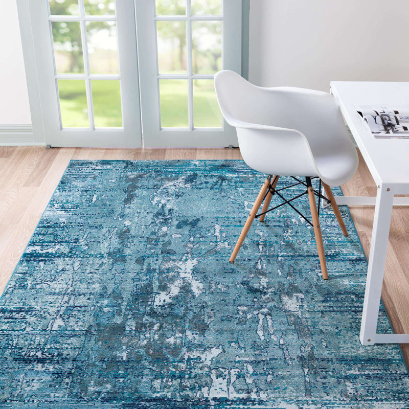 Tapis bleu, Rectangle 8 pi x 10 pi