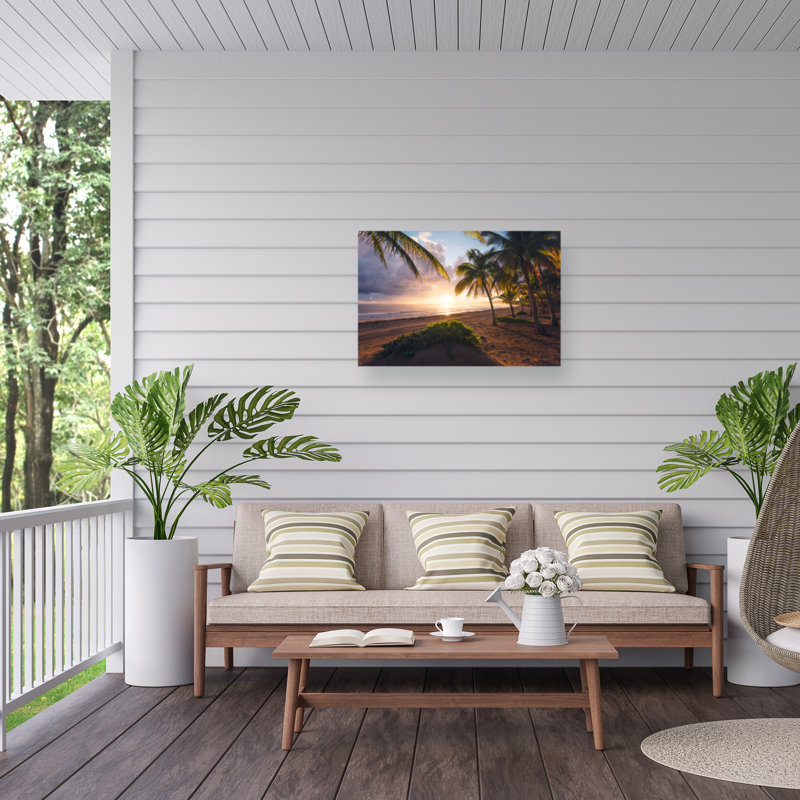Toile d'extérieur Stefan Hefele Good Morning Paradise, H 30 po x l 47 po