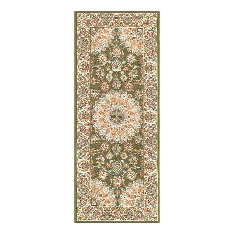 Indoor/Outdoor Traditional Area Rug, Runner 2' x 5'1"