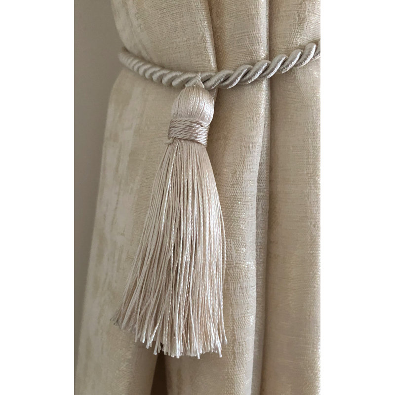 Raymond 2cm Curtain Holdback/Tieback, Cream