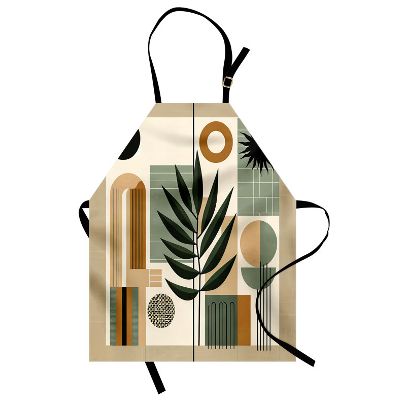 Geometric Bib Apron