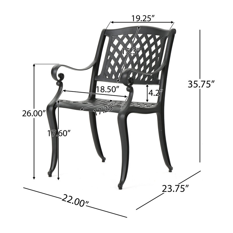 CAYMAN ARCH MESH I CHAIR Set Of 2, Ergonomic Design With Modern Mesh For Comfort And Style