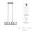 Modway Skylark 6-Light Chandelier-1902763724