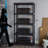 IRIS 5-Tier Medium Plastic Garage Storage Shelving Unit, Black (12 W x 64 H x 24 D)-2028789019