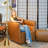 Kowatch Elegant Modern Leather Barrel Swivel Chair