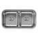 Lustertone 32.48" L x 18.142" W Double Basin Undermount Kitchen Sink