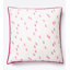 Reversible Block Print Surfer Euro Sham in Orchid