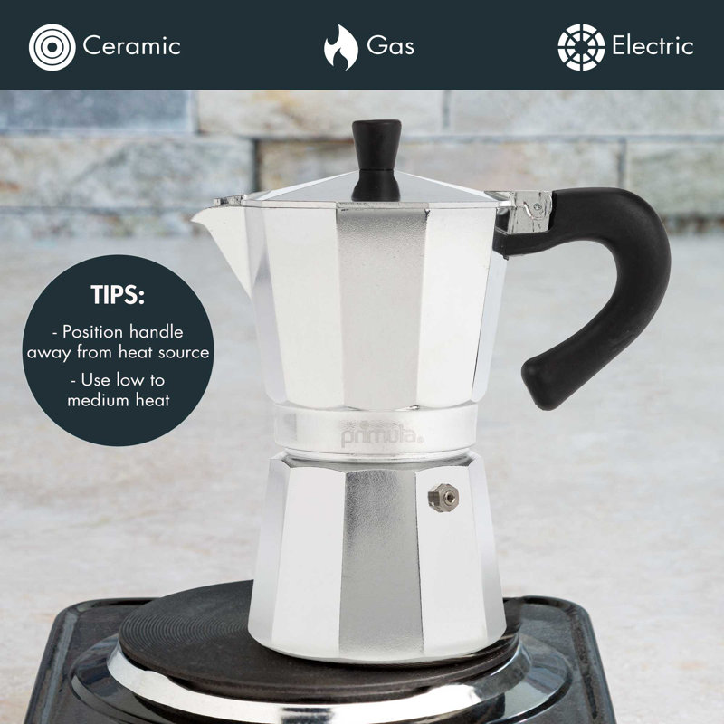 Ubuy Primula Percolator Primula's Classic Aluminum Moka Pot