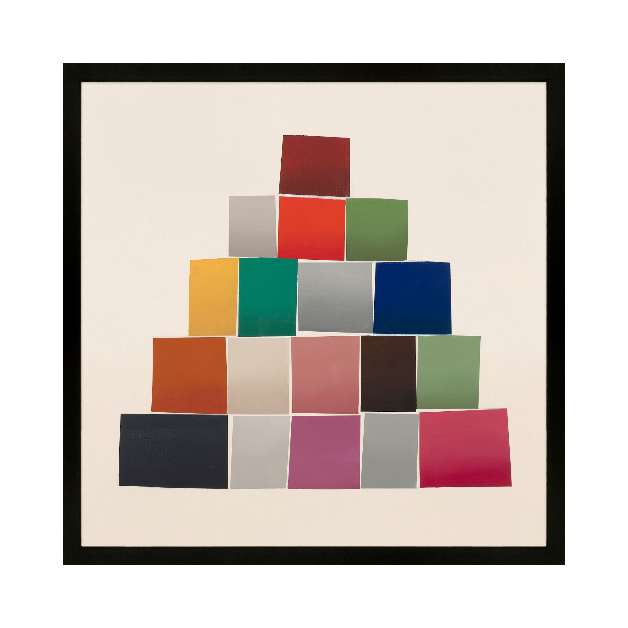 Jewels 2 by Lee Lessem, Black Framed, 24" W x 24" H