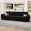 Canapé-lit modulaire en velours-350947574
