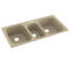 Évier de cuisine à fixation double L 44 po x l 22 po-38293844-38293841