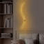 Lampe murale moderne grise avec corps en métal, 35,4 x 6,7 x 3,9 pouces | Lumière à DEL SMD 14W 3000K | Plaque de base en métal durable, indice de protection IP20 | Luminaire élégant pour le salon, la chambre à coucher et les espaces de bureau-2097493684