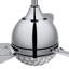 Ventilateur de plafond 48 po à 3 pales DEL intelligent avec ensemble d'éclairage inclus, télécommande.